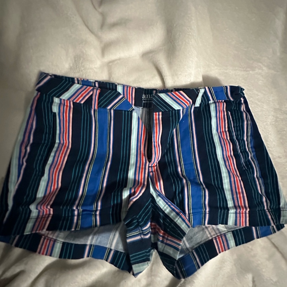 Pinstriped Women's Shorts